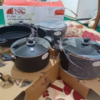 سرویس هفت پارچه تفلن مارک jnc اصل چین