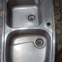 سینک دوقلو استیل