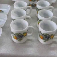 سرویس گل میوه فرانسوی|ظروف سرو و پذیرایی|نطنز, |دیوار