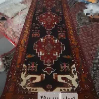 کناره فرش دست بافت طبیعی.