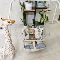 تاب ریلکسی نوزاد و کودک گهواره‌ای ۱۲ طنابه مستحکم|اسباب و اثاث بچه|نیشابور, فردوسی جنوبی|دیوار