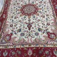 فرش دستباف جفت ۹متری کاشمر