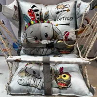 تاب ریلکسی نوزادوکودک پایه یا میله تاب|اسباب و اثاث بچه|قم, زاویه|دیوار