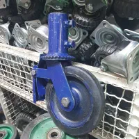 چرخ داربستی ترمزدار