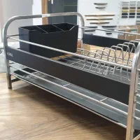 آبچکان رومیزی یکطبقه هوفل نقره ای|آبچکان و نظمدهنده ظروف|تهران, اتحاد|دیوار