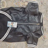 کاپشن چرم بیسبالی «درجه یک »