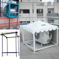 جای کولر پایه کولر شاسی کولر زیر کولری قفسه کولر و|کولر گازی و فن‌کوئل|رشت, هلال احمر|دیوار