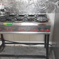 ست کامل تجهیزات آشپزخانه صنعتی استیل کارکرده|اجاق گاز و لوازم برقی پخت‌وپز|تهران, دولاب|دیوار