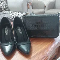 کیف و کفش مجلسی نو سایز 38..39