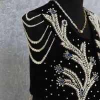 انواع سخمه های مجلسی شیک و منجق دوزی شده هنر دست