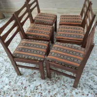 صندلی چوبی|میز و صندلی غذاخوری|نشتارود, |دیوار