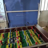 میز پینگ پونگ و فوتبال دستی