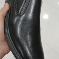 کفش مردانه چرم صنعتی با دور دوخت|کیف، کفش، کمربند|زابل, |دیوار