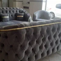 مبل ۸نفره تمام چستر کاملا نو بدلیل جابجایی زیرقیمت