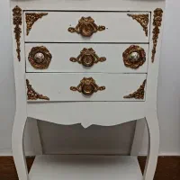 فروش میز تلفن بسیار شیک و زیبا،دارای سه کشو