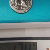 سکه نقره یونان قدیم باستان|کلکسیون سکه، تمبر، اسکناس|تهران, شهرک آتی شهر|دیوار