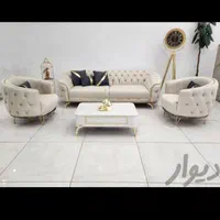 مبل 8نفره چستر ارسال رایگان|مبلمان خانگی و میز عسلی|زاهدان, |دیوار