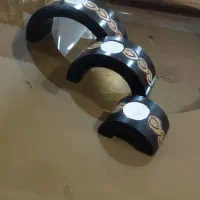 جا شمعی چوبی