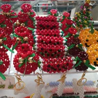 اناروهندوانه وکدوحلوایی مرواریدبافی یلدایی