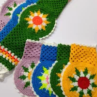 عروسک لیف عروسکی ساده اسکاج دستگیره دست بافت