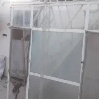 پنجره۲در۲ آهنی|مصالح و تجهیزات ساختمان|مشهد, خواجه ربیع|دیوار