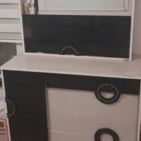 سرویس خواب و کمد و ویترین بچه و بوفه در کشویی