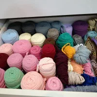 حراج نخ تریکو سبدبافی|لوازم خیاطی و بافتنی|رشت, رشتیان|دیوار