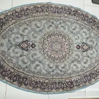 دو عدد فرش ست بیضی گرد