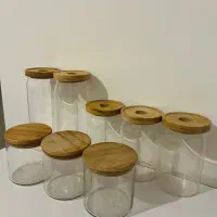 بانکه شیشه ای|ظروف نگهدارنده، پلاستیکی، یکبارمصرف|کیش, |دیوار