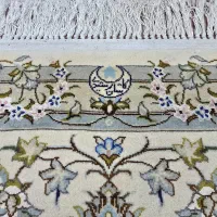 فرش کرک و ابریشم/جفت ۹ متری/بافت اصل کاشان|فرش|تهران, شیراز|دیوار