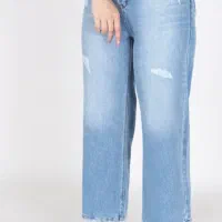 شلوار جین وایدلگ سایز ۳۴ یا همون ۴۴ تا ۴۶