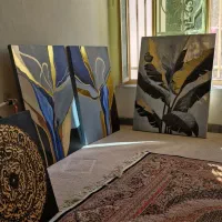 تابلو دکوری دستساز|تابلو، نقاشی، عکس|لامرد, |دیوار