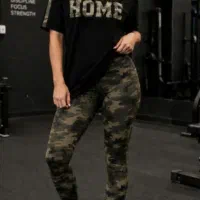 ست ورزشی زنانه اسپورت تیشرت تاپ ساپورت