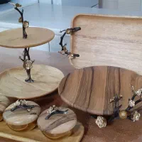 سرویس پذیرایی چوب بامبوبرندگلدکیش ،ضدآب وگل برنج