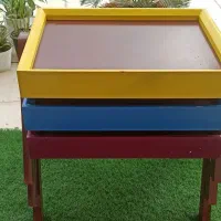 سه عدد عسلی  خوش رنگ|مبلمان خانگی و میز عسلی|رشت, گلباغ نماز|دیوار