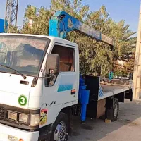 جرثقیل 3تن نیسان ۲تن یدک کش کفی بلندبا سبد(بالابر)