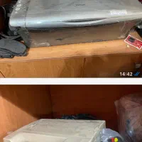 عکس پرینتر های موجود به طور یک جا هشت عدد باهم