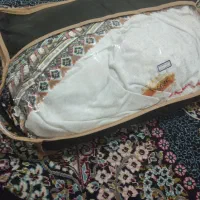 روکش قالی کش دار مخملی ۱۲متری نو