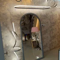 طراحی و تولید انواع آینه های بک لایت و دکوری|آینه|کرمانشاه, |دیوار