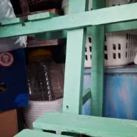 پایه گل چوبی