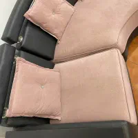 مبلمان ال ترکیب چرم و پارچه|مبلمان خانگی و میز عسلی|رشت, شهرک قدس|دیوار