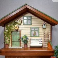 دکور منزل ، مینیاتوری ،دکور کافه ،جاکلیدی دیوارکوب|مجسمه، تندیس، ماکت|تبریز, |دیوار