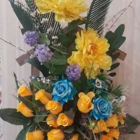 سبد گل مصنوعی