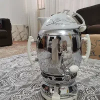 سرویس چینی ساعت استند قابلمه و سماور و اتو|قوری، کتری، قهوه‌ساز دستی|مشهد, کشاورز|دیوار