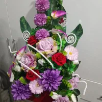 یک عدد سبد گل