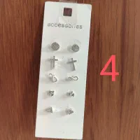 پک گوشواره ی 5 جفتی