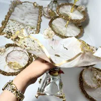 ظروف پذیرایی رزینی|ظروف سرو و پذیرایی|برازجان, |دیوار