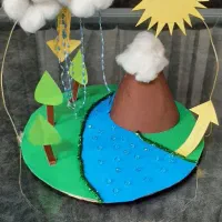 کاردستی چرخه آب