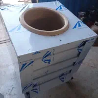 تنورگلی توسمین  تنور با دستگاه گلی sk خمیرگیر mosk