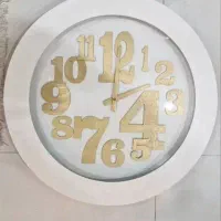 ساعت دیواری چوبی
